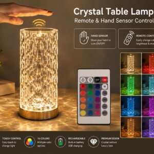 Crystal Diamond Table Lamp